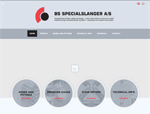 Tablet Screenshot of bssp.dk