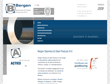 Tablet Screenshot of bssp.nl